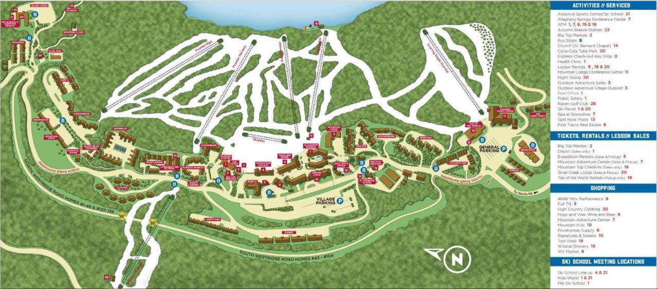 Stroll To Slopes, Village Area, Ski In-Out Mtlodge 304 Snowshoe Exterior foto